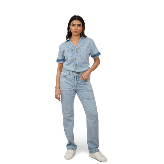 Denim Jumpsuit