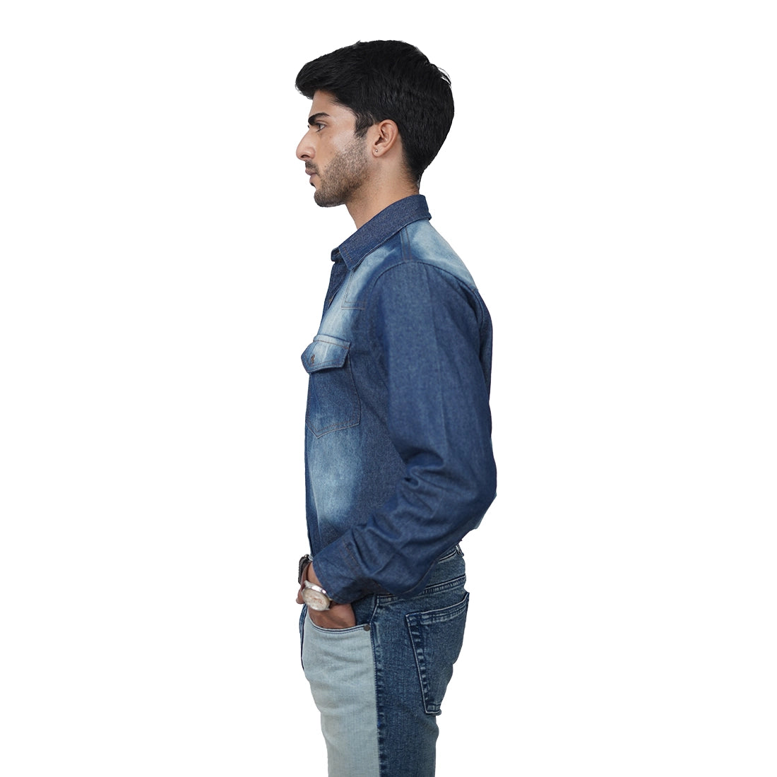 Classic Faded Denim Shirt