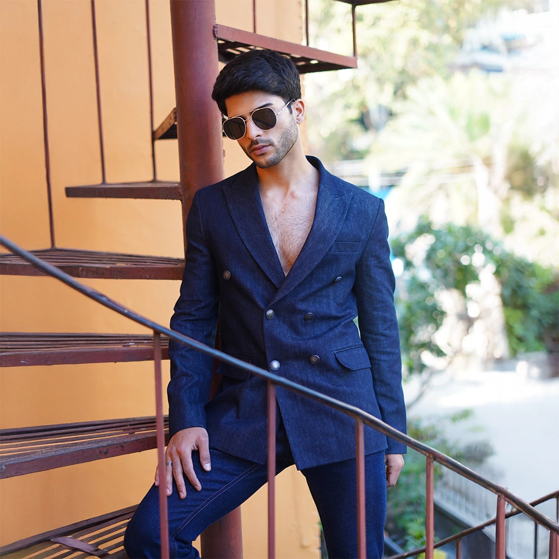 Denim Luxe Blazer