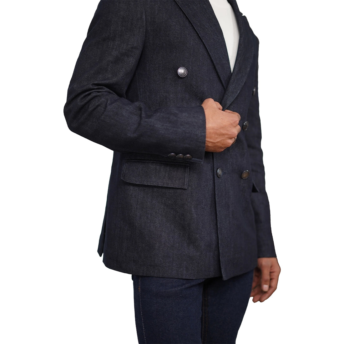 Denim Luxe Blazer
