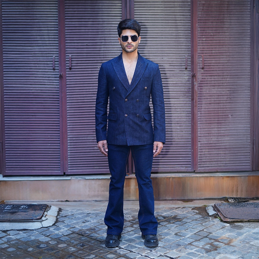 Denim Luxe Blazer